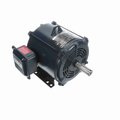 Marathon Three Phase ODP Motor, 3HP, 3 phase, 4 Pole, 575V, 1800RPM, 60Hz, 89.5%, 182T Frame GT0110